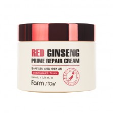 FarmStay Восстанавливающий крем для лица с красным женьшенем Red Ginseng Prime Repair Cream