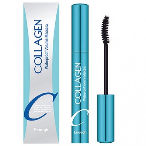 Enough Объемная водостойкая тушь для ресниц с коллагеном Collagen Waterproof Volume Mascara