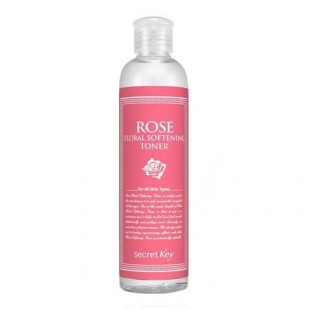 SECRET KEY Увлажняющий тонер для лица с экстрактом дамасской розы Rose Floral Softening Toner, 248 мл