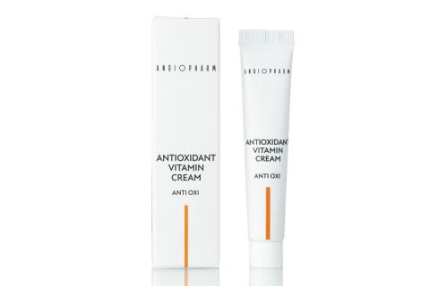 АНГИОФАРМ Миниатюра: Антиоксидантный крем с витамином А,Е,С ANGIOPHARM ANTIOXIDANT VITAMIN CREAM ANTI OXI, 7 мл