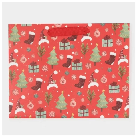 Пакет ламинированный горизонтальный «Магия зимы», MS 18 × 23 × 10 см