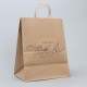 Подарочный пакет крафт For you with love, 24х28х14 см. 