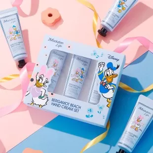 JMsolution Подарочный набор кремов для рук с ароматом бергамота Bergamot Beach Hand Cream Set, 3 шт.*50 мл