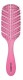 SOLOMEYA Массажная био-расческа для волос РОЗОВАЯ МИНИ Solomeya Scalp massage bio hair brush mini Pink, 1 шт.