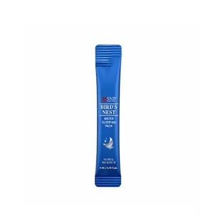 SNP Ночная маска омолаживающая с экстрактом ласточкиного гнезда Bird’s Nest Water Sleeping Pack, 4 мл