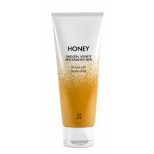 Смываемая маска для лица J:on с медом Honey Smooth Velvety and Healthy Skin Wash Off Mask Pack, 50 мл.