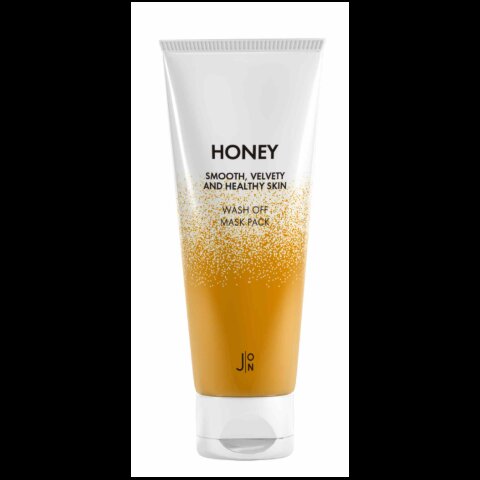 Смываемая маска для лица J:on с медом Honey Smooth Velvety and Healthy Skin Wash Off Mask Pack, 50 мл.
