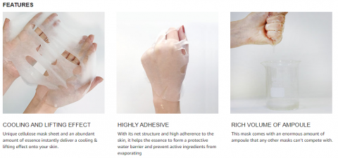 Dr.Althea Увлажняющая тканевая маска для лица Water Glow Aqua Ampoule Mask