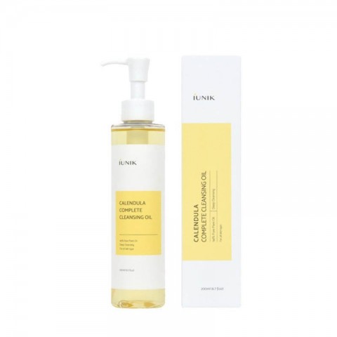 iUnik Гидрофильное масло для умывания с календулой Calendula Complete Cleansing Oil