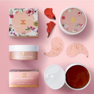 Гидрогелевые патчи JayJun с цветами гибискуса Roselle Tea Eye Gel Patch, 60 шт.