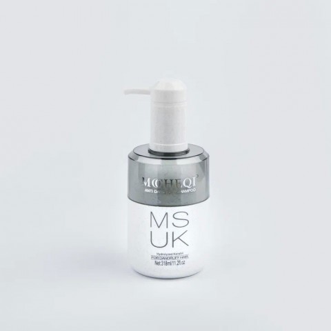 MOCHEQI MUSK Шампунь с гидролизованным кератином и маслом жожоба для волос SHAMPOO ANTI DANDRUFF, 318 мл