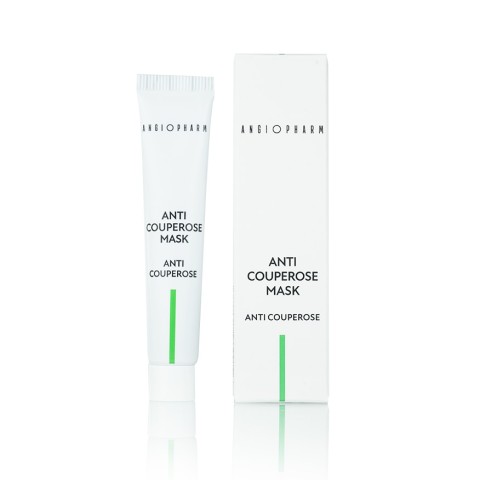 АНГИОФАРМ Миниатюра: Успокаивающая антикуперозная маска ANGIOPHARM ANTI–COUPEROSE MASK, 7 мл