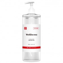 WELLDERMA Гель-санитайзер для рук с 62% содержанием этанола Safe Clean Hand Sanitizer Gel