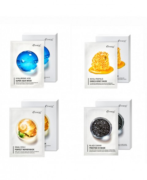 Esthetic House Увлажняющая тканевая маска для лица с гиалуроновой кислотой Hyaluronic Acid Super Aqua Mask