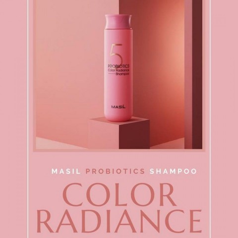 Masil Шампунь для окрашенных волос с пробиотиками 5 Probiotics Color Radiance Shampoo, 300 мл.