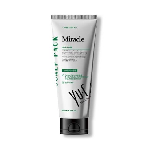 YU.R Балансирующая и увлажняющая маска для кожи головы Me Miracle Scalp Pack, 250 мл
