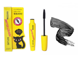 Jigott Объёмная тушь для ресниц Cat's Eye Perfect Volume Mascara