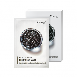 Esthetic House Тканевая маска для лица с чёрной икрой Black Caviar Prestige EX Mask