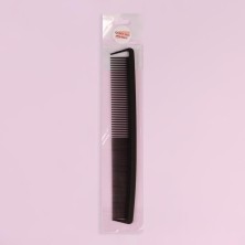 Queen fair Расчёска антистатическая комбинированная, КАРБОН, 22,7 × 3,2 см, цвет чёрный