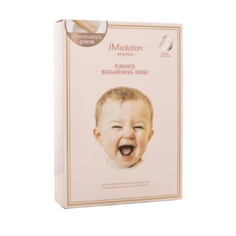 JMsolution Осветляющая маска для лица тканевая Mama Pureness Brightening Mask