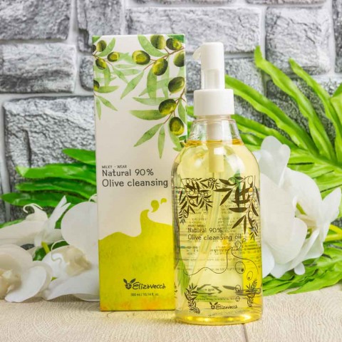 Elizavecca Гидрофильное масло для умывания с оливой Natural 90% Olive Cleansing Oil