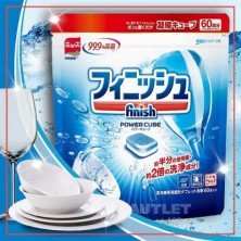 Таблетки для посудомоечных машин Earth Chemical Finish Tablet, 60 шт.