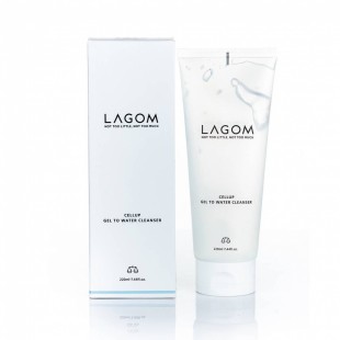 Lagom Мягкий гель для умывания Cellup Gel To Water Cleanser, 220 мл.