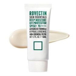 Rovectin Солнцезащитный глубоко увлажняющий крем для лица Skin Essentials Deep Moisture UV Protector SPF 50+ PA++++, 50 мл.