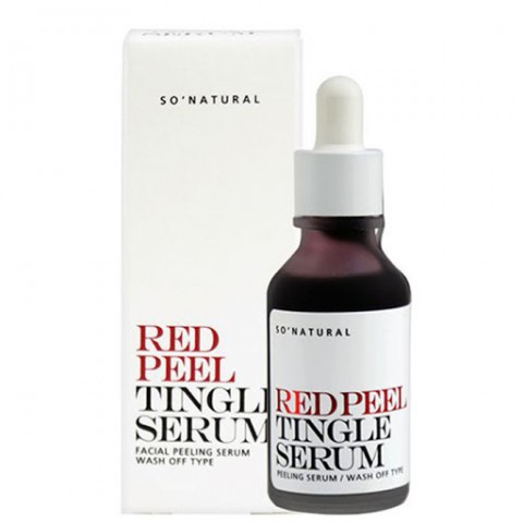 So Natural Кислотная сыворотка с тингл-эффектом For Your Skin Red Peel Tingle Serum