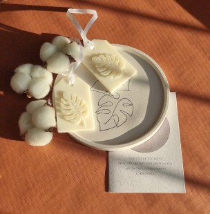 BE HAPPY Ароматические саше из соевого воска ручной работы, в ассортименте