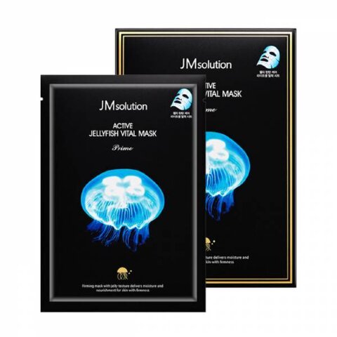 JMsolution Тканевая маска для лица с медузой Active Jellyfish Vital Mask Prime
