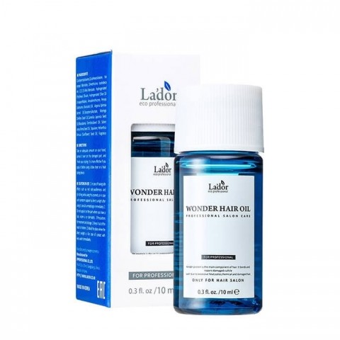 Увлажняющее масло для восстановления и блеска волос  Lador Wonder Hair Oil, 10 мл.