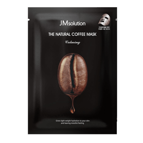 JMsolution Успокаивающая тканевая маска с экстрактом кофе The Natural Coffee Mask Calming 