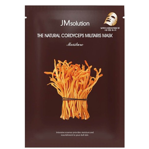 JMsolution Увлажняющая антиоксидантная маска с кордицепсом The Natural Cordyceps Mask Moisture