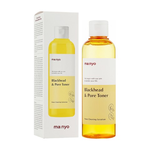 MA:NYO Очищающий тоник против черных точек с BHA-кислотой Blackhead & Pore Toner, 210 мл