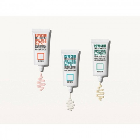 Rovectin Солнцезащитный успокаивающий крем для лица Skin Essentials Aqua Soothing UV Protector SPF 50+ PA++++, 50 мл.