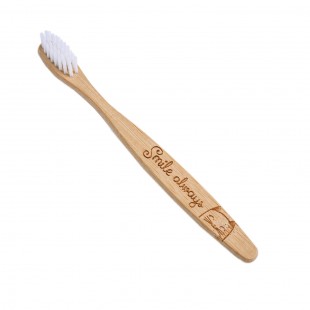Зубная щётка для детей Smile бамбук, 15*2*1,5 см