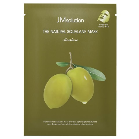 JMsolution Лёгкая увлажняющая тканевая маска со скваланом The Natural Squalane Mask Moisture