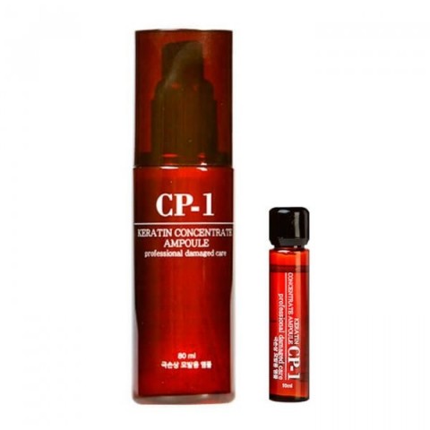 Концентрированная эссенция для поврежденных волос Esthetic House CP-1 с кератином Keratin Concentrate Ampoule, 80 мл