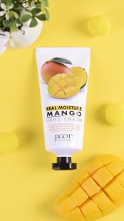 Jigott Увлажняющий крем для рук с манго Real Moisture Mango Hand Cream