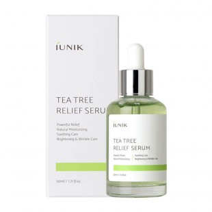 iUNIK Сыворотка для лица с чайным деревом Tea Tree Relief Serum, 50 мл.