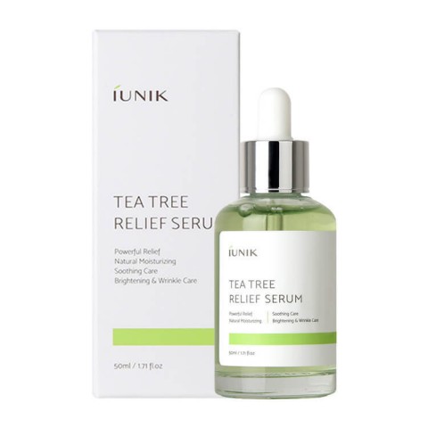 iUNIK Сыворотка для лица с чайным деревом Tea Tree Relief Serum, 50 мл.