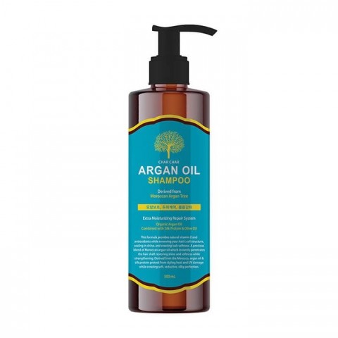 Evas Char Char Очищающий шампунь для волос с аргановым маслом Argan Oil Shampoo, 500 мл.