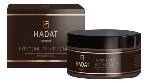 HADAT COSMETICS Маска для волос Жидкий шелк HYDRO LIQUID SILK TREATMENT, 300 мл