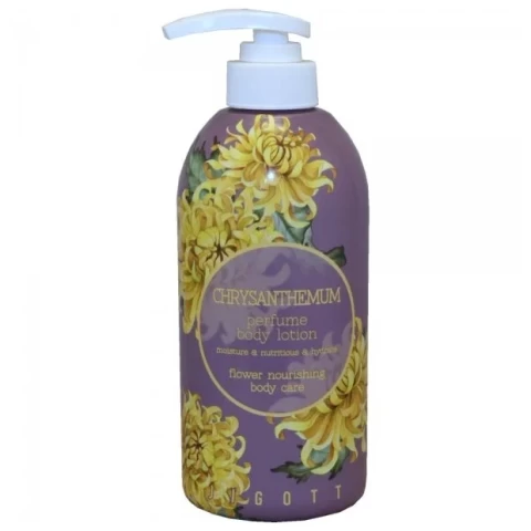 JIGOTT Парфюмированный лосьон для тела с хризантемой CHRYSANTHEMUM PERFUME BODY LOTION, 500 мл