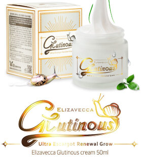 Elizavecca Обновляющий крем для лица с улиткой Glutinous Ultra Escargot Renewal Grow