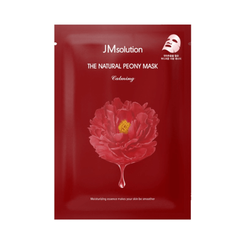 JMsolution Успокаивающая тканевая маска с экстрактом пиона The Natural Peony Mask Calming 