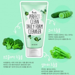 Prreti Очищающая пенка для лица Perfect Clean Daily Foam Cleanser