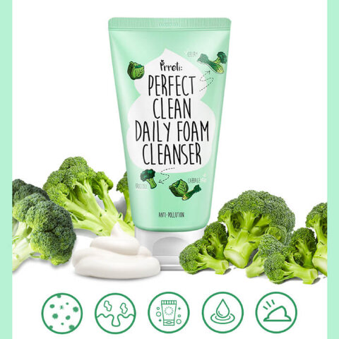 Prreti Очищающая пенка для лица Perfect Clean Daily Foam Cleanser