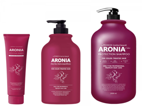 Evas Pedison Восстанавливающий шампунь для окрашенных волос с Аронией Institute Beaute Aronia Color Protection Shampoo, 500 мл.